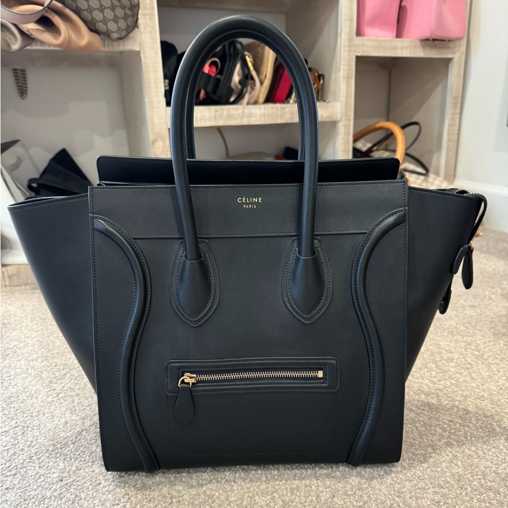 Celine Micro Luggage Handbag